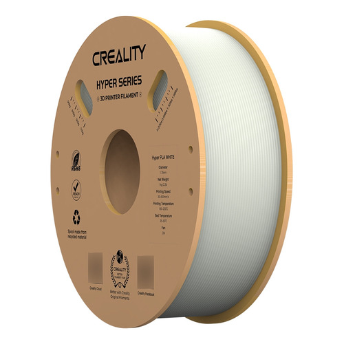 Creality Filamento Hyper Pla 1,75mm 1kg Blanco