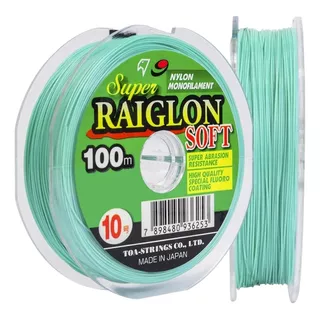 Linha Mono Marine Sports Raiglon Soft 0,33mm 18lb 100 Metros