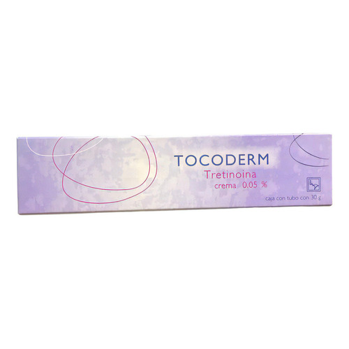 Tretinoina 0.05% Tocoderm Crema Quita Acne Y Manchas 30g Tipo De Piel Todo Tipo De Piel