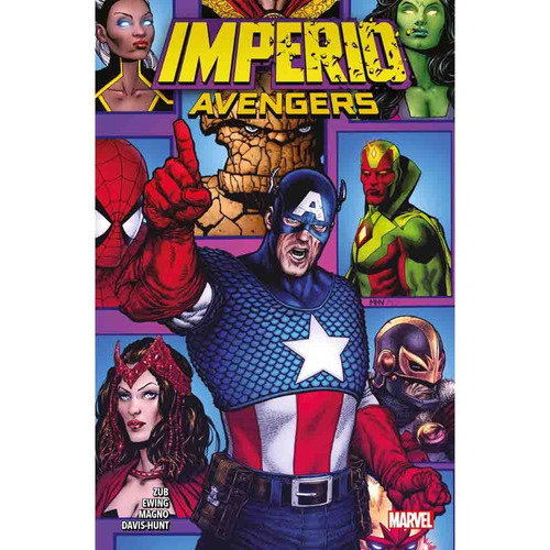 Imperio Avengers: Imperio Avengers, De Zub - Ewing. Serie Imperio Avengers, Vol. 1. Editorial Panini, Tapa Blanda, Edición 1 En Castellano, 2023