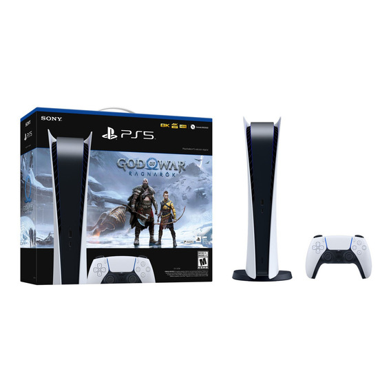 Sony Playstation 5 Ps5 Digital 825gb God Of War Bundle Nuevo