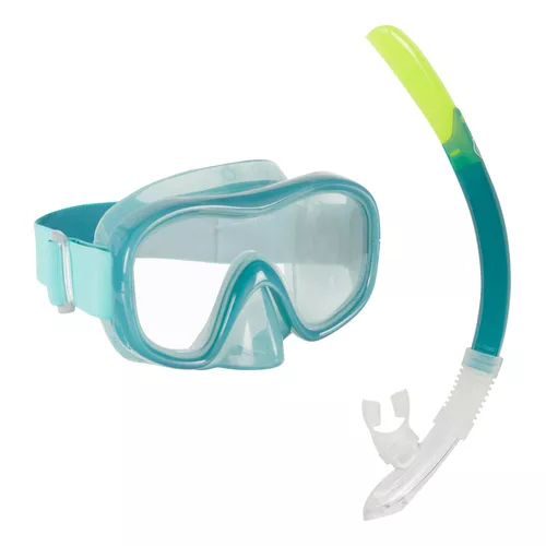 Snorkel Tubo Frontal Natación Profesional Nabaiji 500 Original Jóvenes Y  Adultos Resistente Y Ajustable