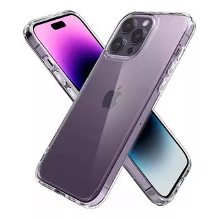 Funda Spigen Botones Cromados Hybrid Para iPhone 14 Pro Max