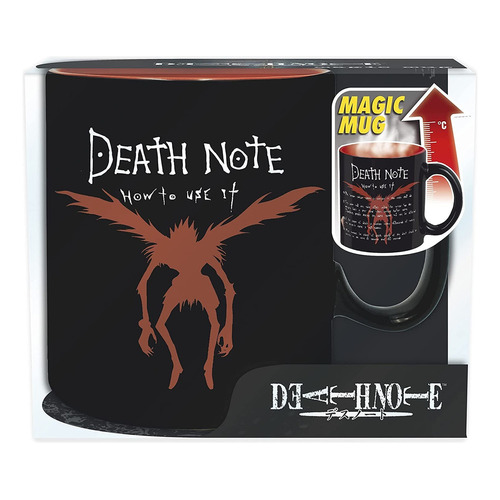 Death Note - Light And Ryuk Heat-change Mug, 16 Oz