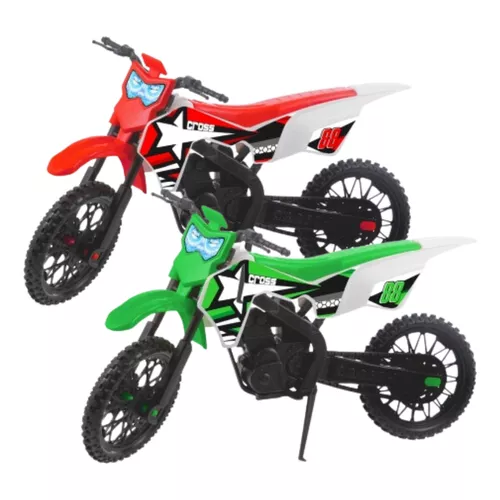 Brinquedo Kit 3 Motos Corrida Trilha Presente Infantil Menino - Escorrega o  Preço