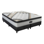 Sommier Europea Simmons Beautyrest Gold Queen de 190cmx160cm con base dividida