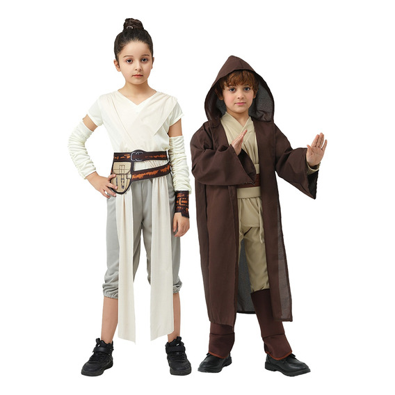 Disfraz De Halloween De Tela Infantil Niños Niñas Fiesta Disfraces Exploradora Explorador Jade Espacio Estelar Wars Tallas Disponibles