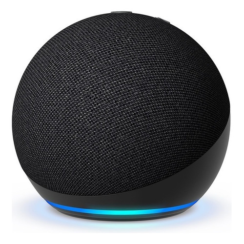 Amazon Echo Dot 5th Gen con asistente virtual Alexa negro 110V/240V