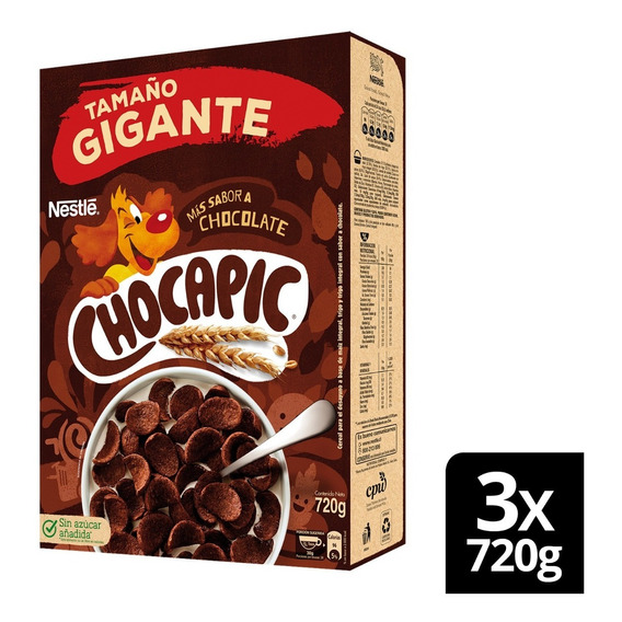 Cereal Chocapic 720g X3 Cajas