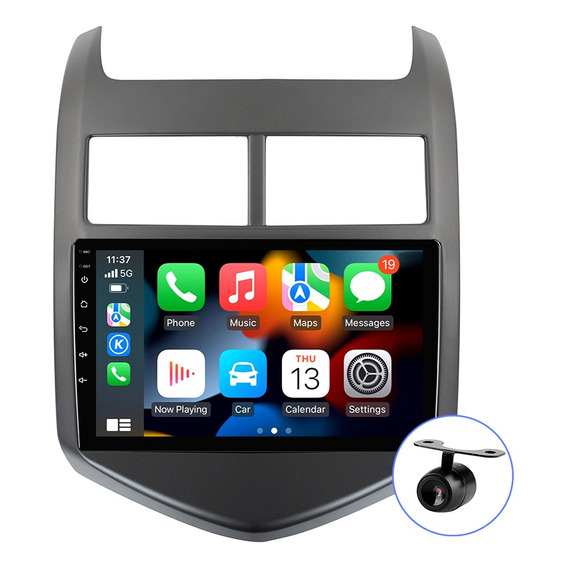 Estéreo 2gb Carplay Cámara Para Chevrolet Sonic 2011-2016