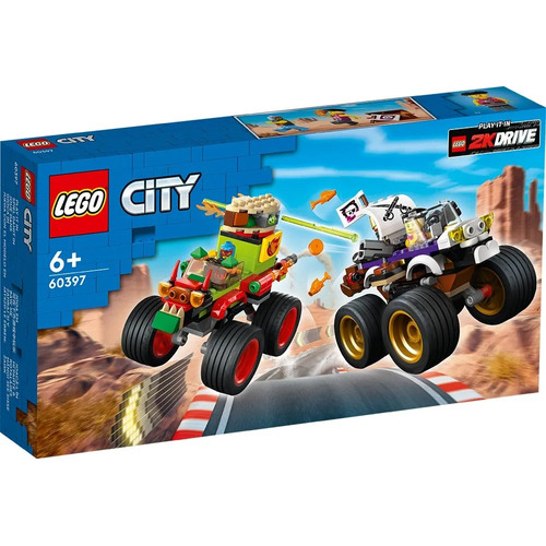 Lego City (60397) Carrera De Camiones Monstruo Cantidad De Piezas 301