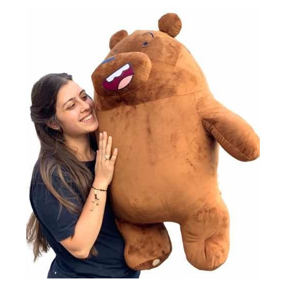 Osos Escandalosos De Peluche Pardo 80cms Perfumado