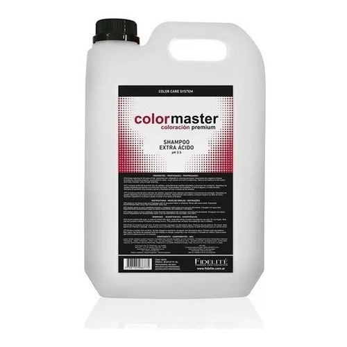 Fidelité Colormaster Shampoo Extra Acido 5lts