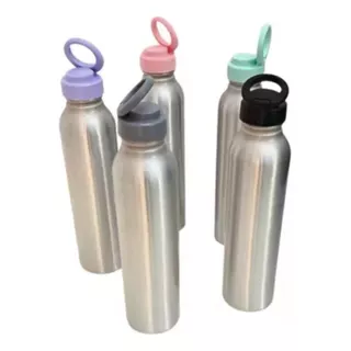 Botella Aluminio Térmica 500ml Colores Pack X 10u