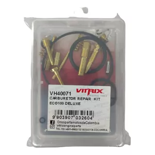 Kit Carburador Vitrix Eco 100 Deluxe