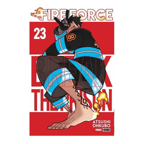 Fire Force, De Atsushi Ohkubo. Serie Fire Force, Vol. 23. Editorial Panini, Tapa Blanda En Español, 2022