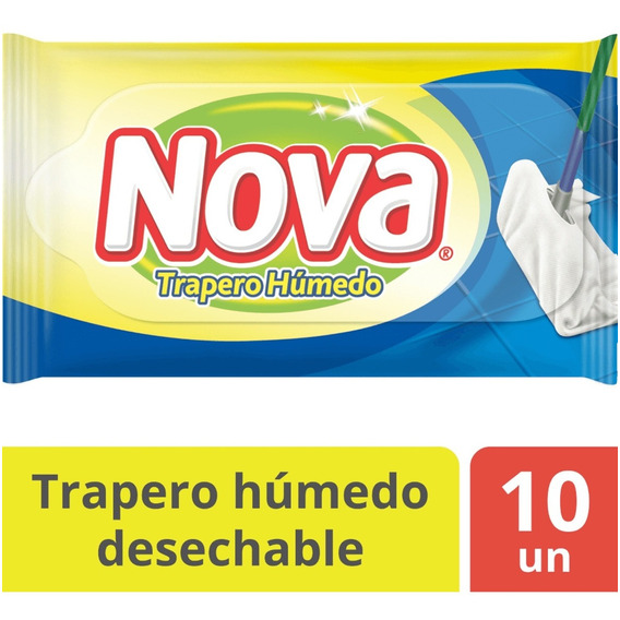 Trapero Húmedo Nova Con Ojal 10 Un