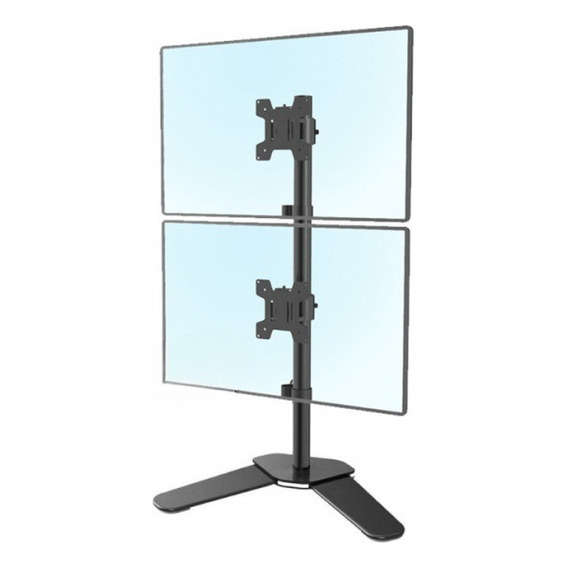 Soporte Monitor Doble Brazo Elevador Alzador Base Monitor 