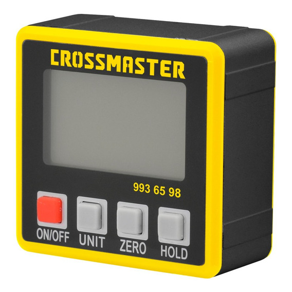 Goniómetro Inclinómetro Digital Crossmaster 9936598 Lcd