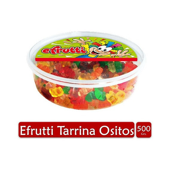 Gomas Efrutti Tarrina  Bears Ositos Dulces X500grs