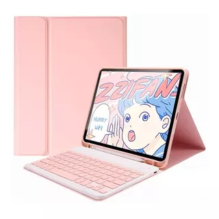 Funda + Teclado Para iPad 10ma Gen 10.9 Con Espacio Lápiz  