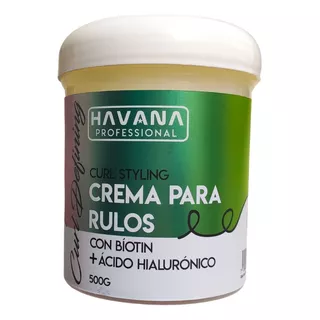 Crema De Peinar Para Rizos Rulos Havana Cosmetics