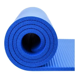 Colchoneta Yoga Mat Gruesa 15 Mm Premium +  Bolso + Sujedor