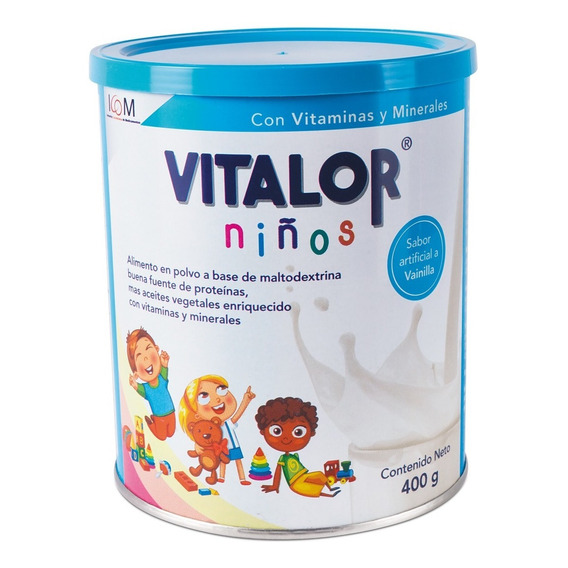 Vitalor Vitaminas Para Niños 400 Gr - Fuente De Proteínas