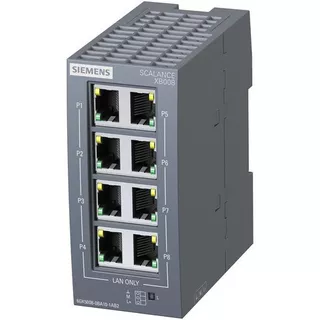 Switch Scalance Xb008 8x10/100mb Rj45 Ip20