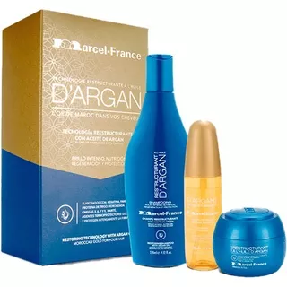 Kit Reestructurante Con Aceite De Argán - mL a $221