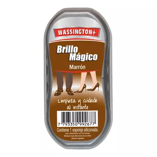 Wassington Brillo Magico Incoloro Limpia Zapatos Calzado 