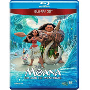 Moana - Um Mar De Aventuras 3d - Blu-ray - Auli'i Cravalho