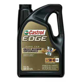 Aceite Castrol Edge Sintetico 5 W 40  - 5 Litros