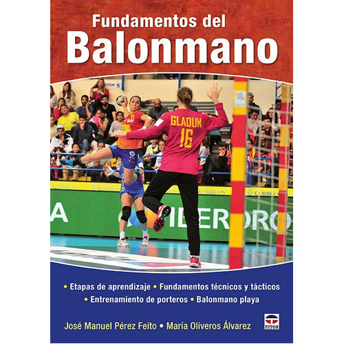 Fundamentos Del Balonmano, De Pérez Feito, José Manuel. Editorial Ediciones Tutor, S.a., Tapa Blanda En Español