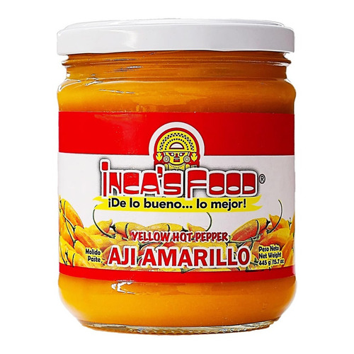 Ají Amarillo En Pasta, Inca´s Food De 445 Gramos
