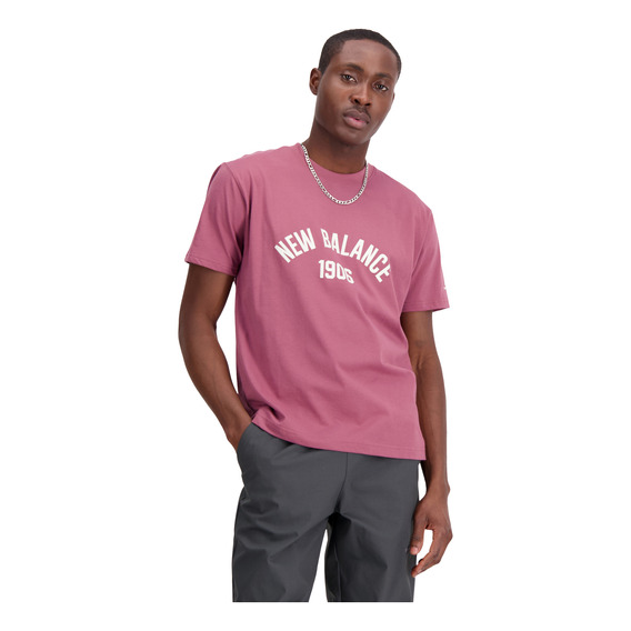 Remera New Balance De Hombre - Essentials - Mt33554wad