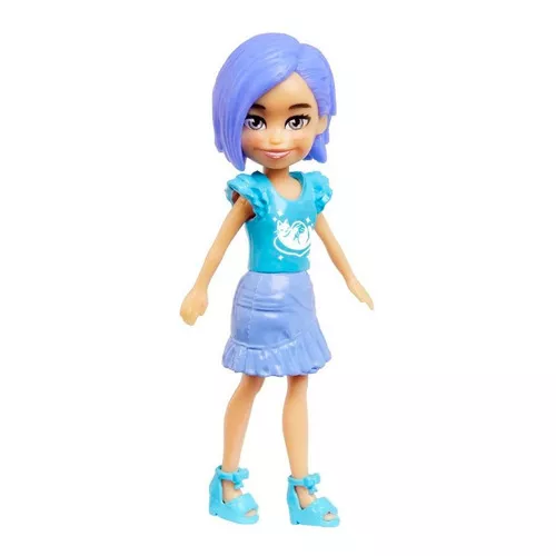 Polly Pocket Shani Saia Verde - Bumerang Brinquedos