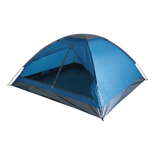 Carpa Camping Misuri Iglú 6 Personas 210 X 240 Cm + Bolsa Color Azul