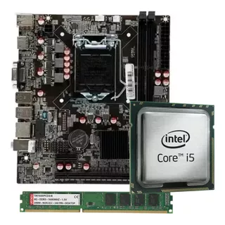 Kit Upgrade Pc Intel Core I5 4ª Placa Mãe H81 Memória Ram8gb
