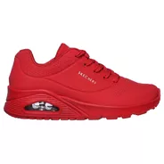 Tenis Para Mujer Skechers Uno Stand On Air Color Rojo - Adulto 4.5 Mx