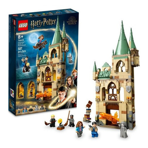 Kit Lego Hp 76413 Hogwarts Sala De Los Requerimientos 587pz 587