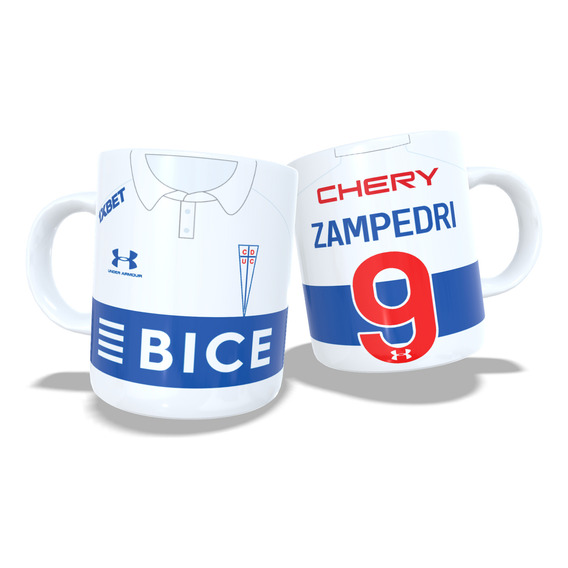 Tazon Taza + Porta Vaso Zampedri 2023 Universidad Catolica 