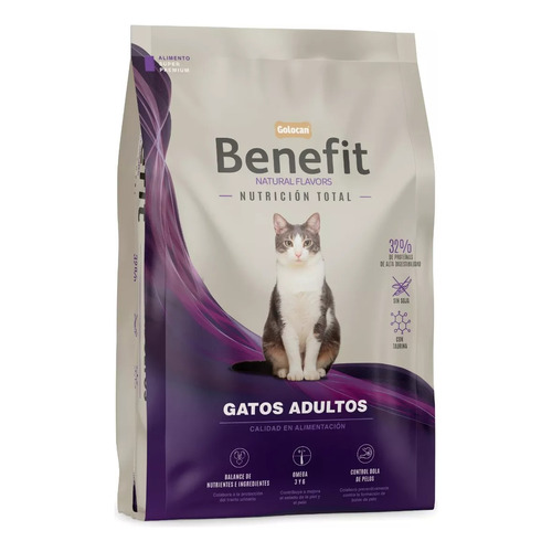 Benefit Nutrición Felino Gato Adulto X 3kg