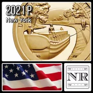 Estados Unidos - 1 Dolar - Año 2021 P - Erie Canal - N. York
