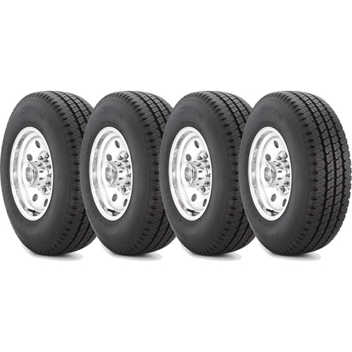 Kit de 4 llantas Bridgestone Comercial M773 C 215/75R14 104