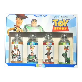 Set De Perfume Toy Story Disney 4pz Para Niño Gbc