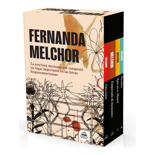 Paquete Fernanda Melchor, De Melchor, Fernanda. Editorial Lrh (literatura Random House), Tapa Blanda, Edición 01 En Español, 2023
