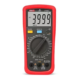 Uni-t Tester Multímetro Digital Ut39c+ Plus Ncv Cap Temper