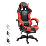 Silla Gamer Gaming Ergonómica Reclinable Reposapiés