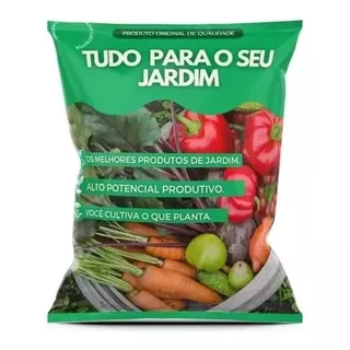 Terra Vegetal Adubada 2,5kg Composto Orgânico 100% Natural